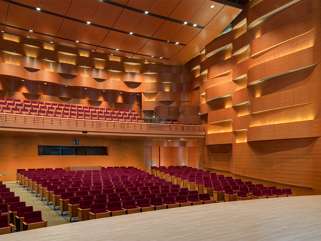 Bienen School of Music concert hall