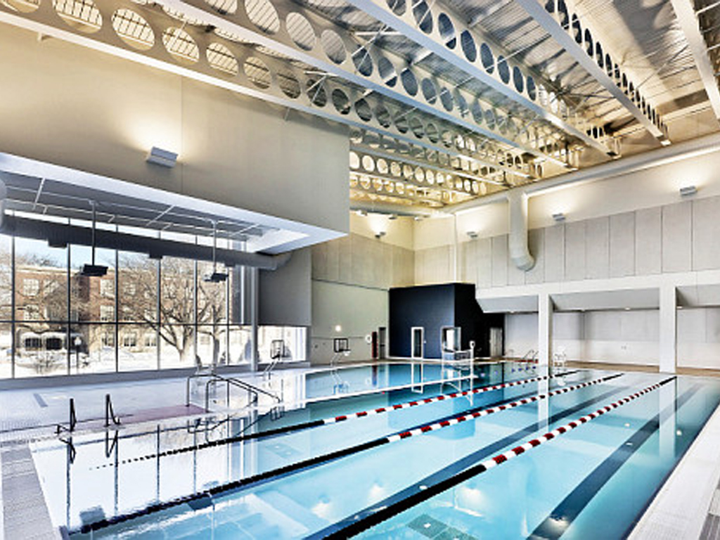 Illinois State University Fitness Center pool