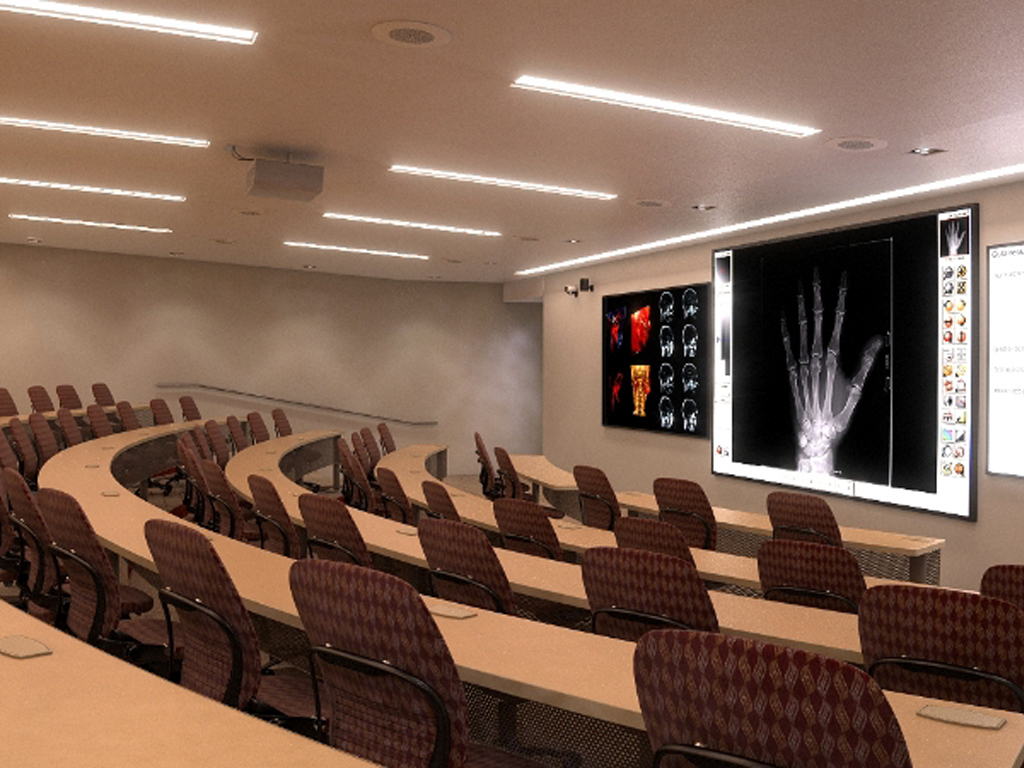 OSF Healthcare Jump Trading Center lecture hall