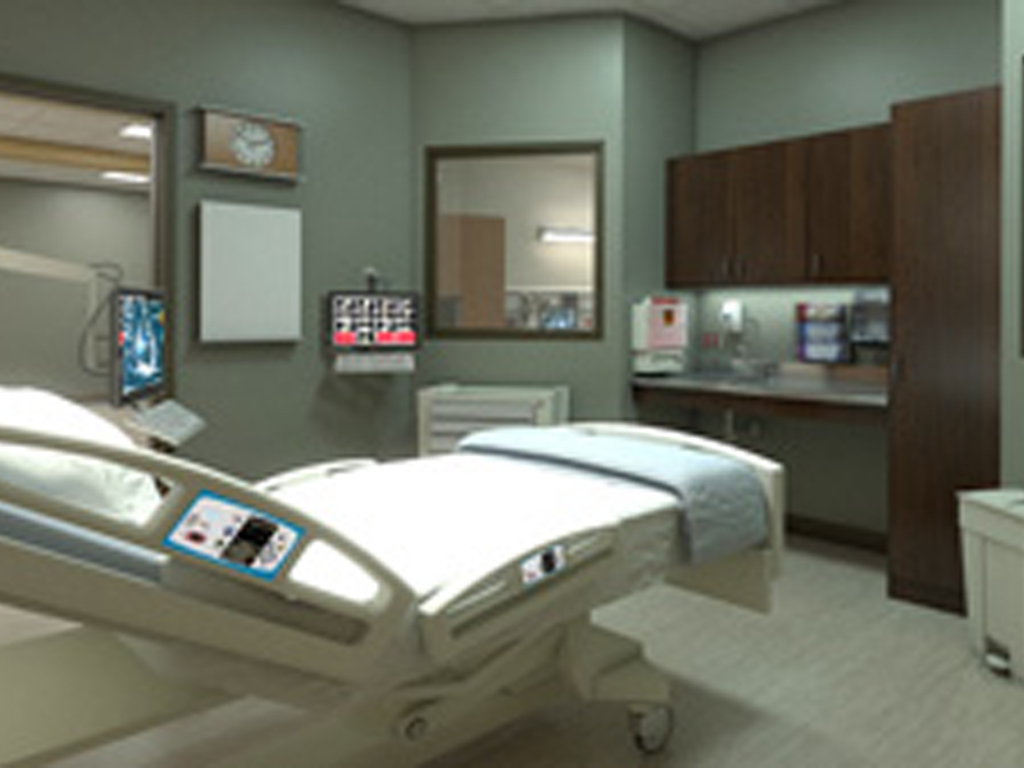 OSF Healthcare Jump Trading Center patient unit